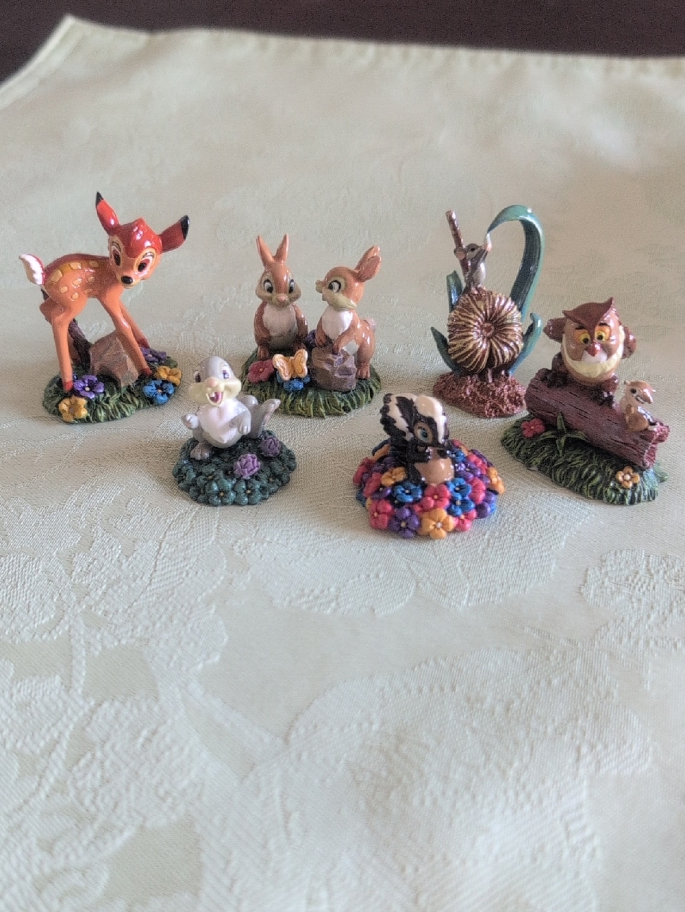 Disney Tiny Kingdom Bambi Figurine Set
